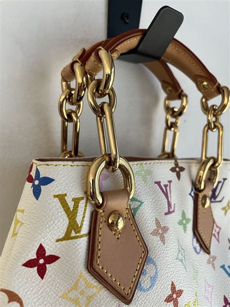 louis vuitton multicolor audra|LOUIS VUITTON Monogram Multicolor Audra White.